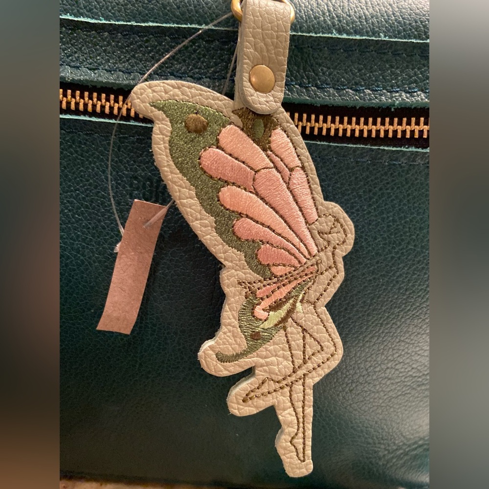 Portland Leather Pistachio Fairy Bag Charm Bag Flair - NEW